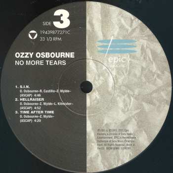 2LP Ozzy Osbourne: No More Tears