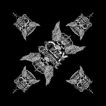 Merch Ozzy Osbourne: Šátek Skull & Wings
