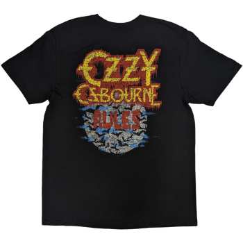 Merch Ozzy Osbourne: Ozzy Osbourne Unisex T-shirt: Bark At The Moon Tour '84 (back Print) (x-large) XL