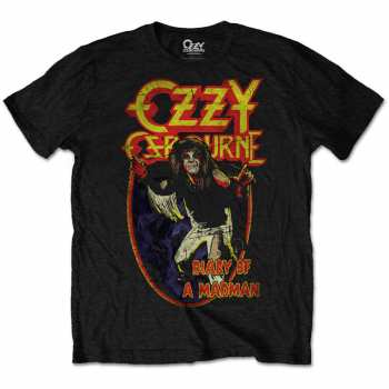 Merch Ozzy Osbourne: Tričko Diary Of A Mad Man  XL