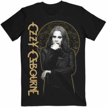 Merch Ozzy Osbourne: Tričko Patient No. 9 Gold Graphic