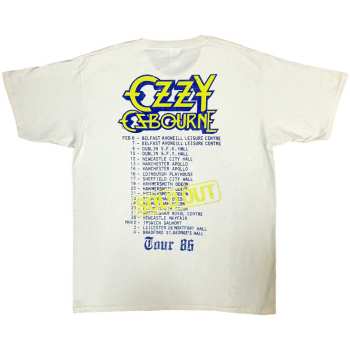 Merch Ozzy Osbourne: Ozzy Osbourne Unisex T-shirt: The Ultimate Sin Tour '86 (back Print) (medium) M