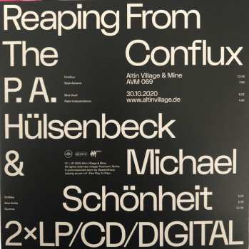 2LP P.A. Hülsenbeck: Reaping From The Conflux LTD | CLR 87569