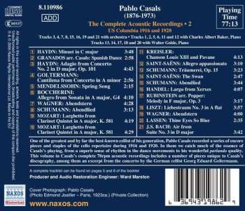 CD Pablo Casals: Encores And Transcriptions • 4 318689