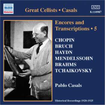 Album Pablo Casals: Encores And Transcriptions • 5