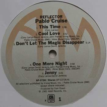 LP Pablo Cruise: Reflector 337147