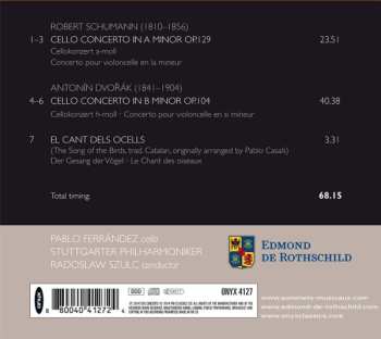 CD Pablo Ferrández: Dvorák ; Schumann 492715