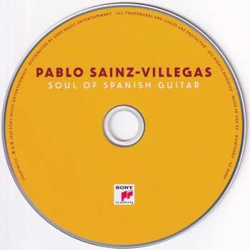 CD Pablo Sáinz Villegas: Soul Of Spanish Guitar 191209