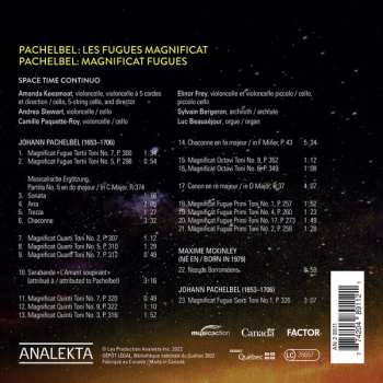 CD Johann Pachelbel: Les Fugues Magnificat - Magnificat Fugues 394092