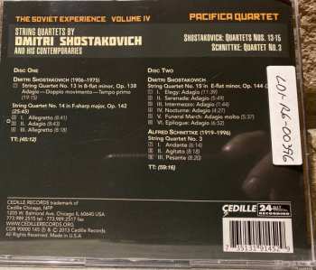 2CD Pacifica Quartet: String Quartets By Dimitri Shostakovich And His Contemporaries / The Soviet Experience Volume IV 234955