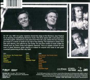 2CD/DVD Paco De Lucía: Paco And John Live At Montreux 1987 421292