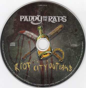 CD Paddy And The Rats: Riot City Outlaws 30570