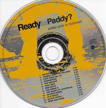 CD Paddy Goes To Holyhead: Ready For Paddy? 513952