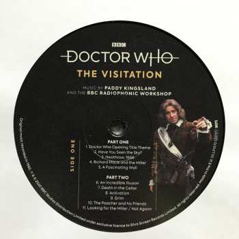 LP Paddy Kingsland: Doctor Who: The Visitation LTD | CLR 136146