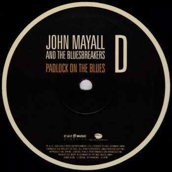 2LP John Mayall & The Bluesbreakers: Padlock On The Blues 27237