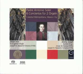 SACD Padre Antonio Soler: 6 Conciertos Für 2 Orgeln 536455