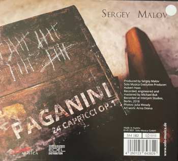 CD Niccolò Paganini: 24 Caprices Op.1 441132