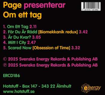 CD Page: Om Ett Tag LTD