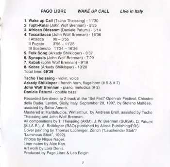 CD Pago Libre: Wake Up Call