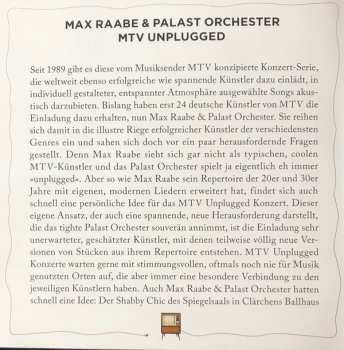 2CD Palast Orchester Mit Seinem Sänger Max Raabe: MTV Unplugged 177080
