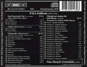 CD Páll Ísólfsson: Complete Original Piano Music 287223