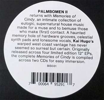 2CD Palmbomen: Memories Of Cindy 441403