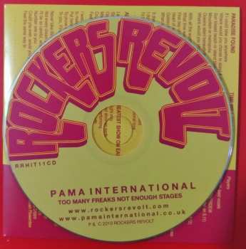 CD Pama International: Too Many Freaks Not Enough Stages 521341