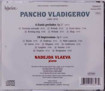 CD Pancho Vladigerov: 6 Exotic Preludes Op 17 / 10 Impressions Op 9 119468