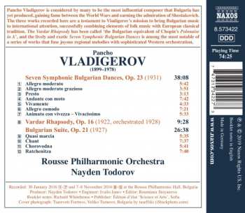 CD Pancho Vladigerov: Bulgarian Suite 297907
