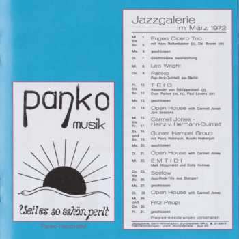 CD Panko Musik: Weil Es So Schön Perlt 190481