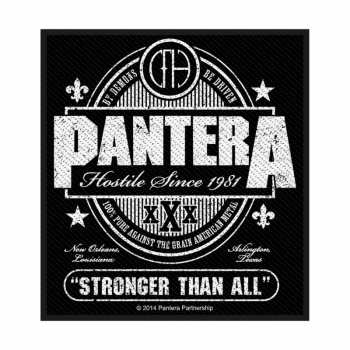 Merch Pantera: Nášivka Stronger Than All 