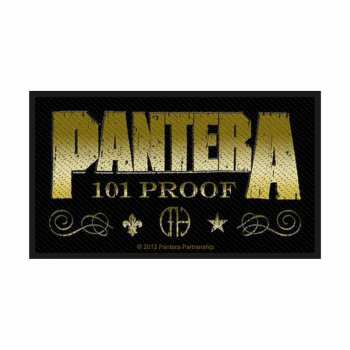 Merch Pantera: Nášivka Whiskey Label 