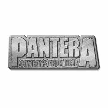 Merch Pantera: Placka Cowboys From Hell 