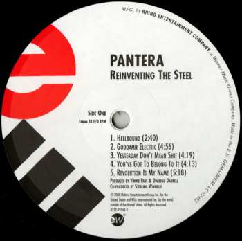 LP Pantera: Reinventing The Steel 29995