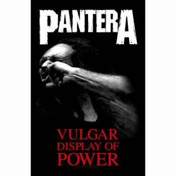 Merch Pantera: Textilní Plakát Vulgar Display Of Power