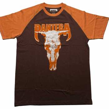 Merch Pantera: Pantera Unisex Raglan T-shirt: Skull (medium) M