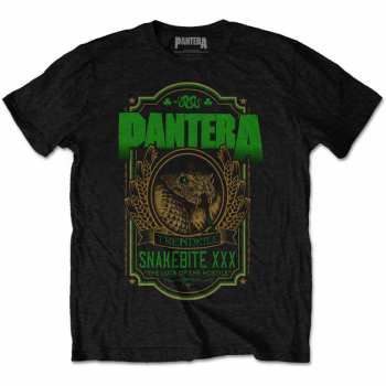 Merch Pantera: Tričko Snakebite Xxx Label  M