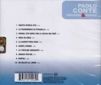 CD Paolo Conte: Emozioni & Parole 523913