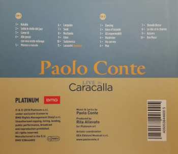 2CD Paolo Conte: Live In Caracalla 47060