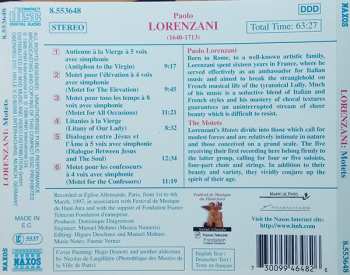 CD Paolo Lorenzani: Motets 417116