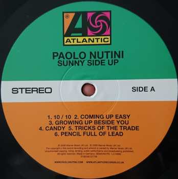LP Paolo Nutini: Sunny Side Up 418307