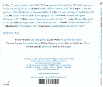 CD Paolo Pandolfo: Improvisando 375592