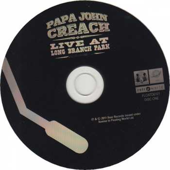 2CD Papa John Creach: Live At The Long Branch Park 122717