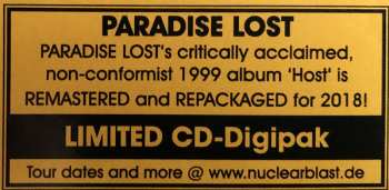 CD Paradise Lost: Host LTD | DIGI 16523