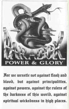 Album Paradox: Power And Glory