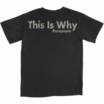 Merch Paramore: Paramore Unisex T-shirt: This Is Why (back Print) (medium) M