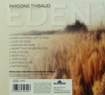 CD Parsons Thibaud: Eden 505577