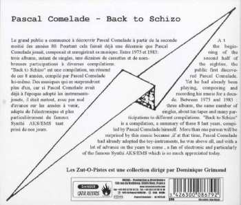 CD Pascal Comelade: Back To Schizo (1975 - 1983)