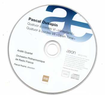 CD Pascal Dusapin: Quatuor Vl "Hinterland" & Quatuor Vll "Opentime" 326650