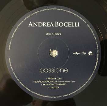 2LP Andrea Bocelli: Passione 27500